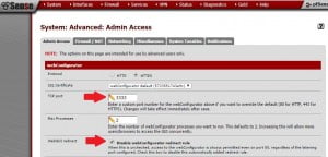Alterando a porta e o redirecionamento