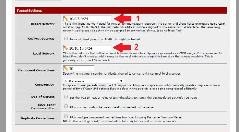 Configurando OpenVPN