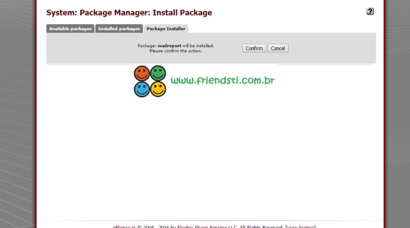 instalando mailreport